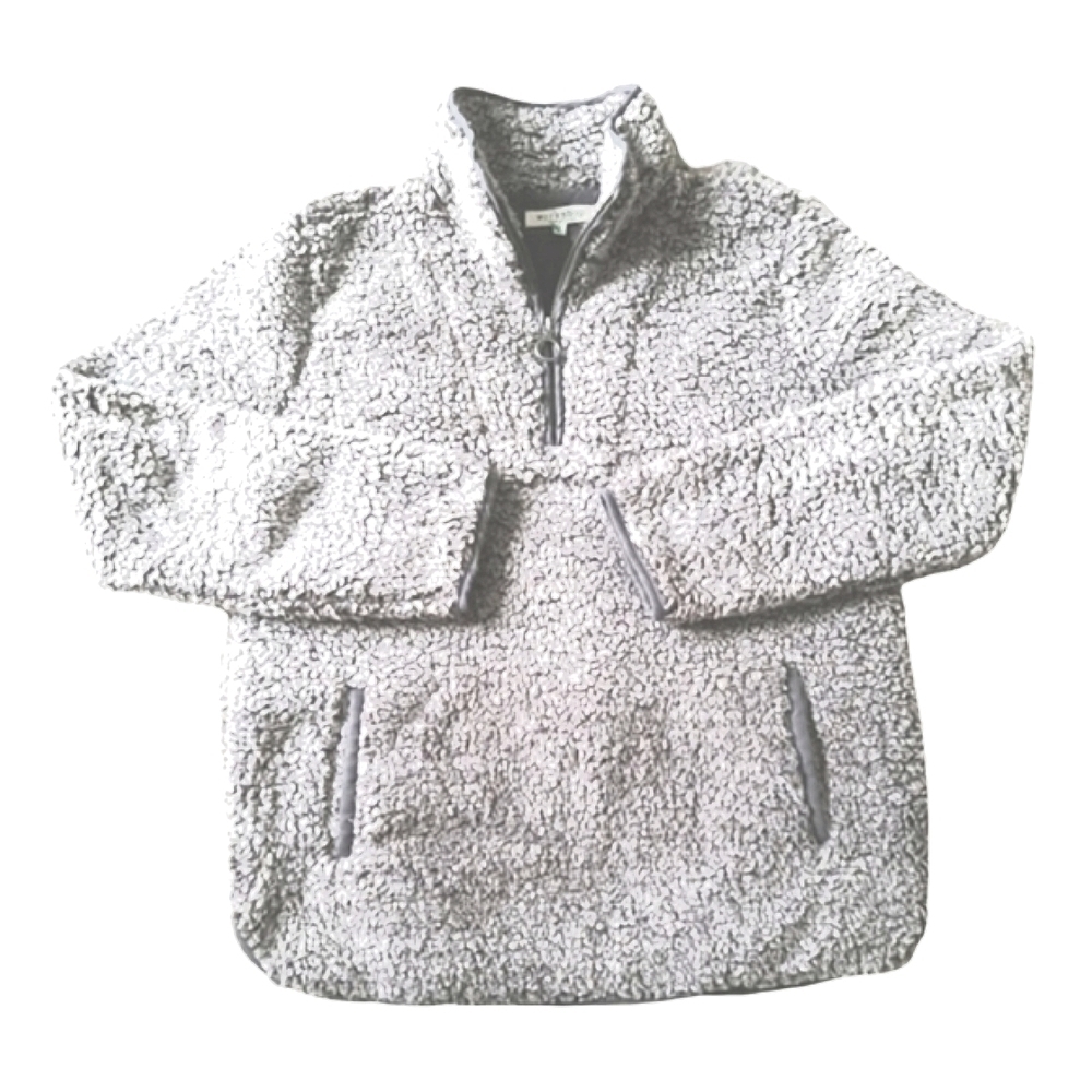 WORKSHOP Republic Clothing Gray Sherpa Jacket